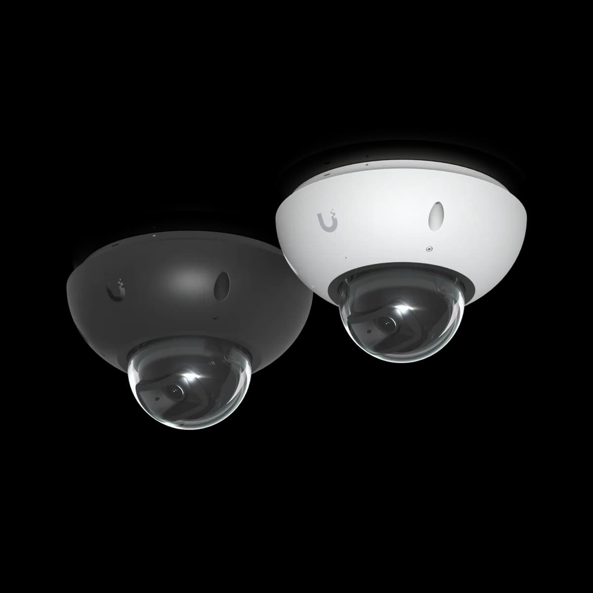 UniFi Protect G6 Dome camera in black and white