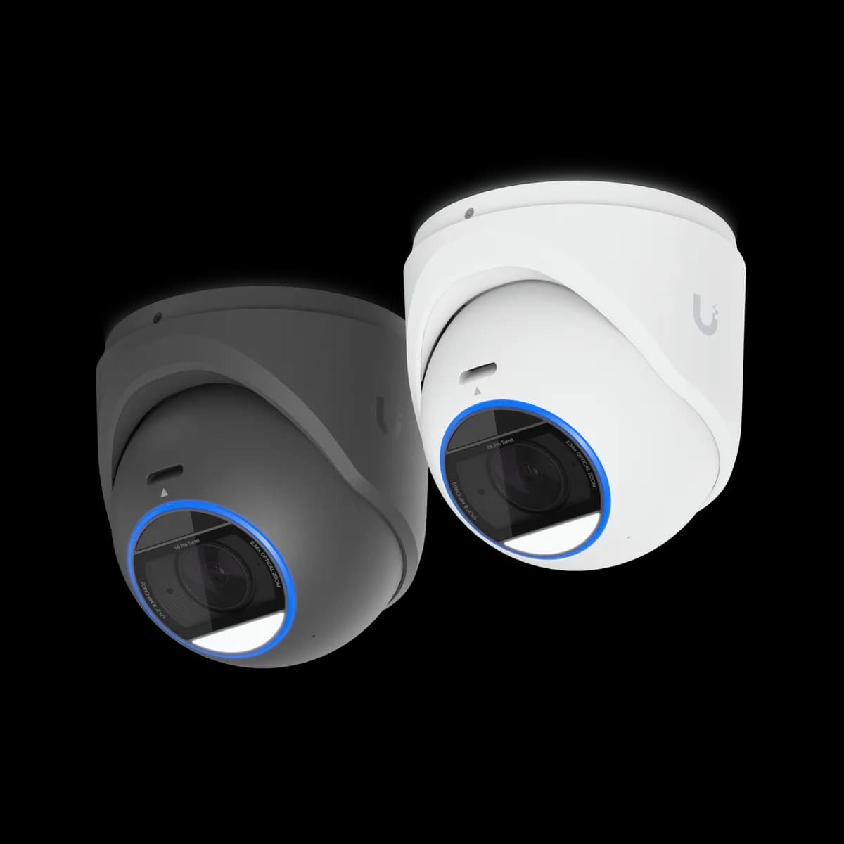 UniFi Protect G6 Pro Turret camera in black and white